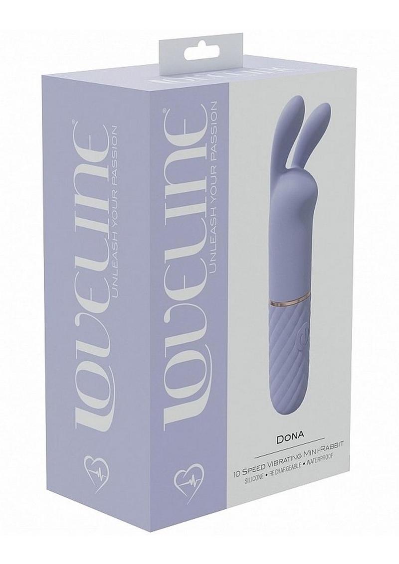 Loveline Dona Mini Rabbit Silicone Rechargeable Vibrator