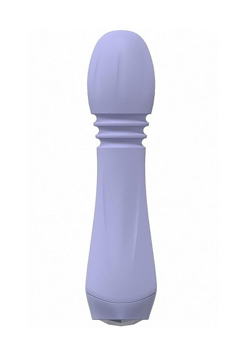 Loveline Rapture 10 Speed Silicone Rechargeable Vibrator - Lavender/Purple