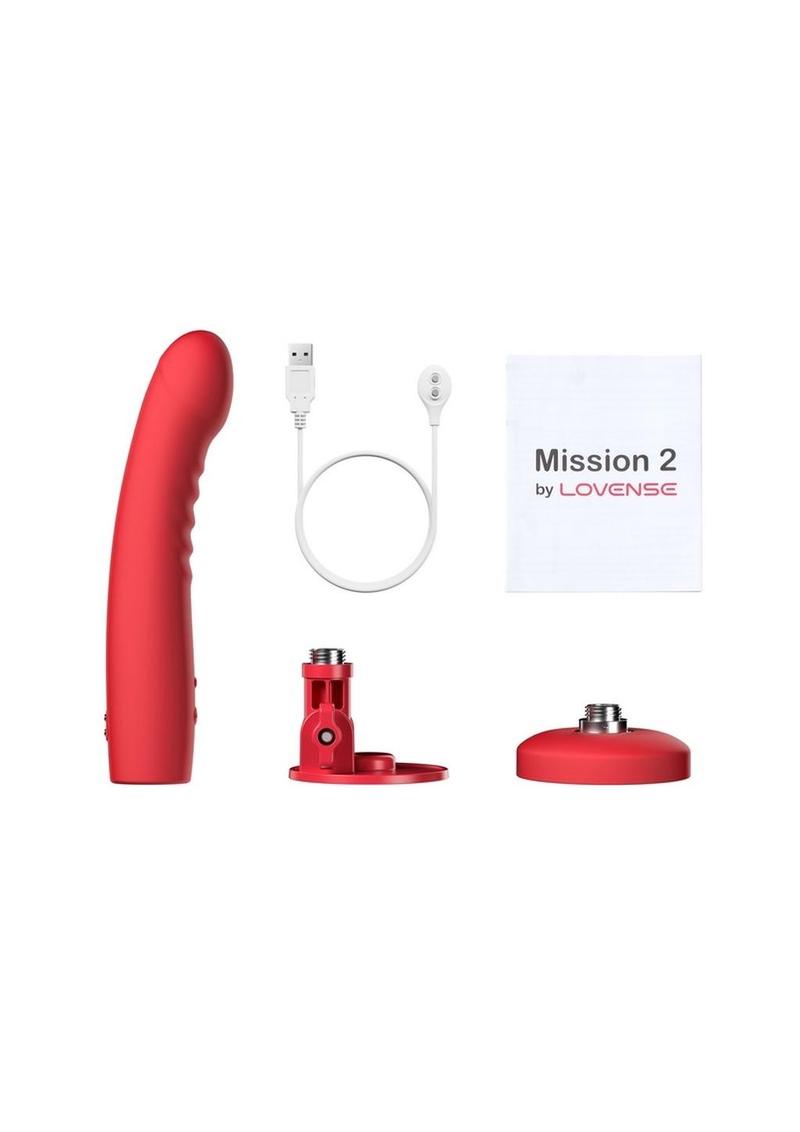 Lovense Mission 2 Silicone Rechargeable Vibrator