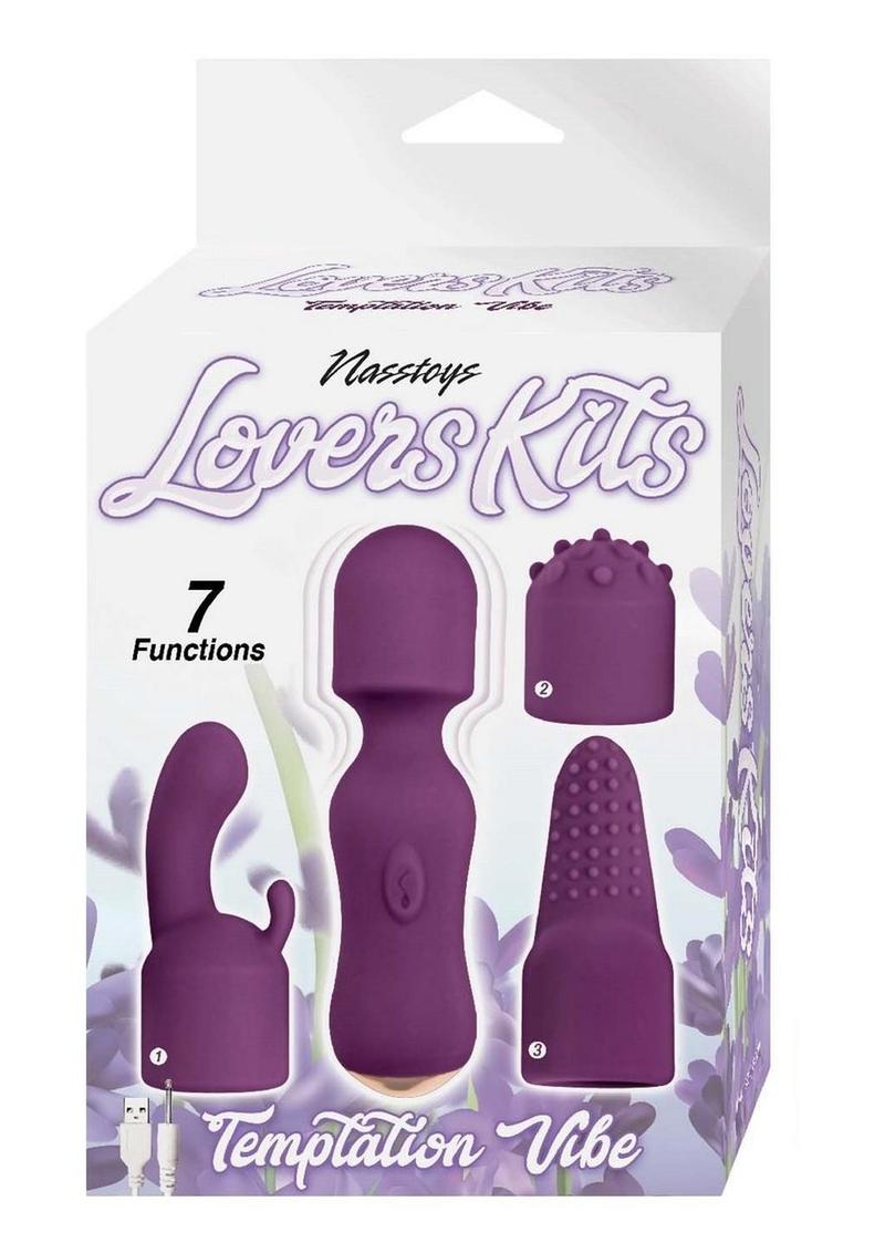 Lovers Kits Temptation Rechargeable Silicone Vibrator