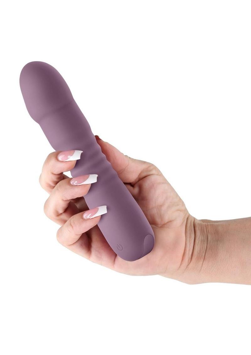 Lust-N-Dreams Poise Rechargeable Silicone Vibrator - Purple