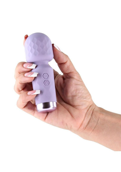 Lust-N-Dreams Salsa Rechargeable Silicone Petite Body Wand - Lavender/Purple