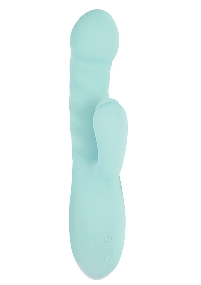 Luv Heat Up Thruster Rechargeable Silicone Vibrator