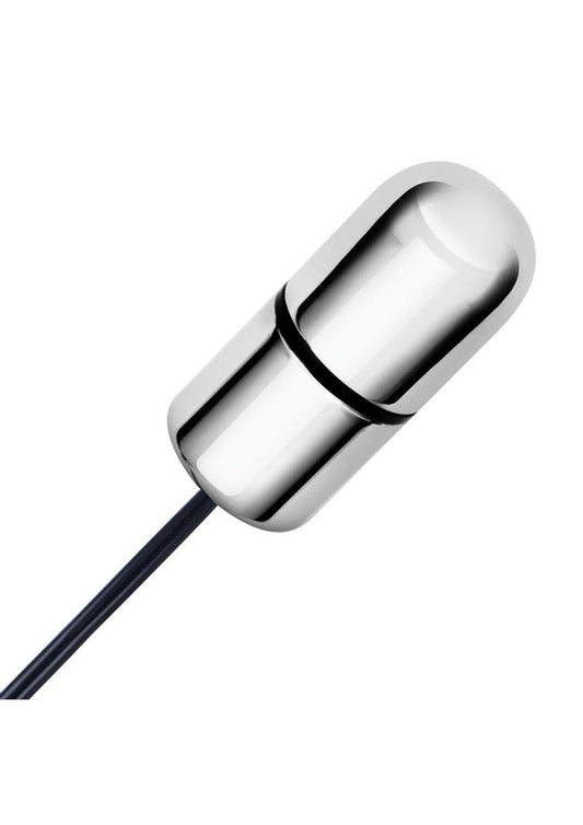 Lux Fetish Electro Sex Shock Bullet with Remote Control - Black