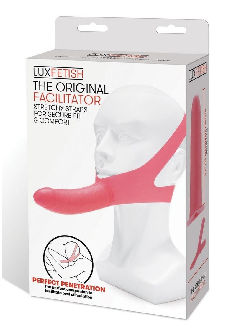 Lux Fetish The Original Facilitator Face Strap-On with Dildo