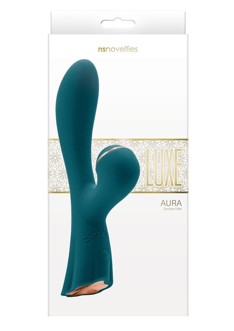 Luxe Aura Rechargeable Silicone Clitoral Stimulator