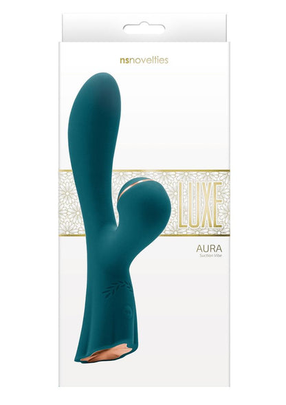 Luxe Aura Rechargeable Silicone Clitoral Stimulator