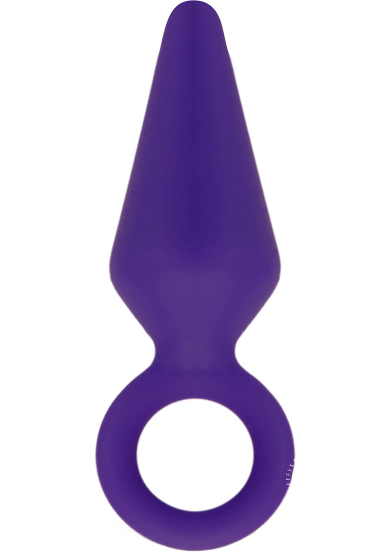 Luxe Candy Rimmer Silicone Butt Plug - Purple - Small