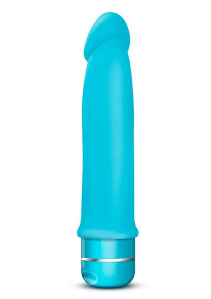 Luxe Purity Vibrating Silicone Dildo