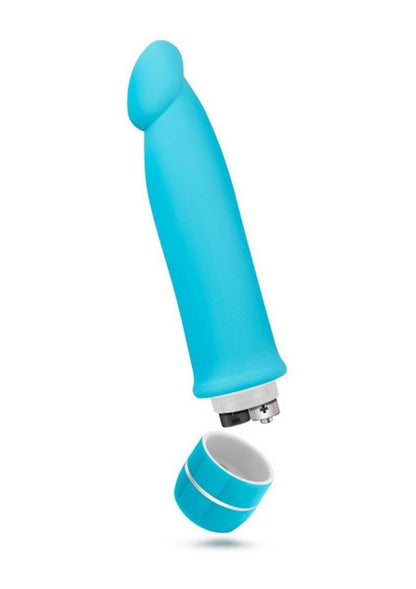 Luxe Purity Vibrating Silicone Dildo