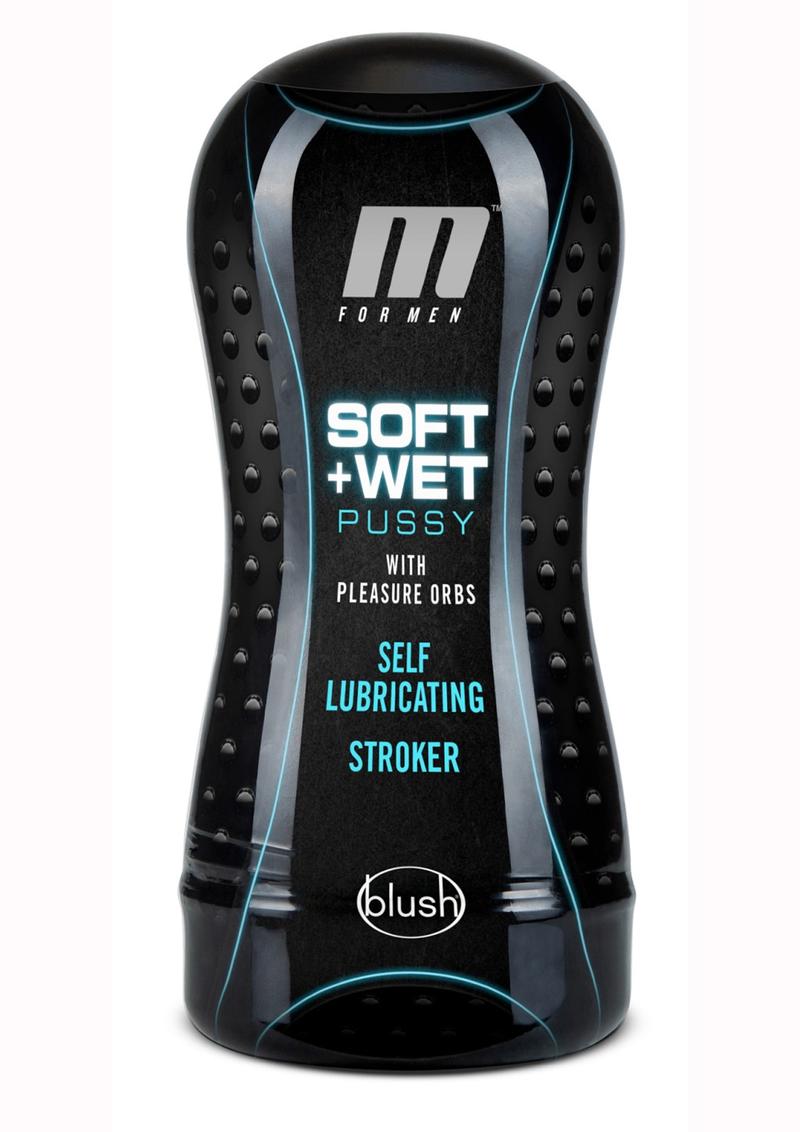 M For Men Soft and Wet Self Lubricating Masturbator Cup Orb - Pussy