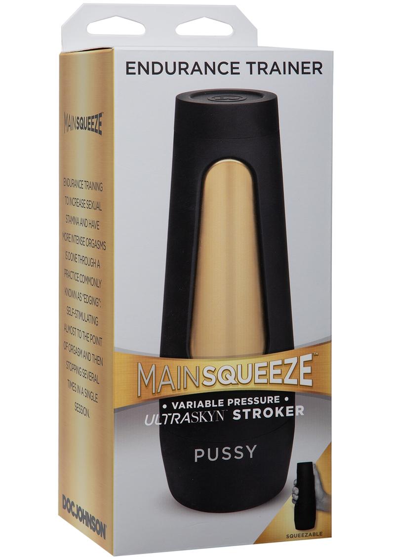 Main Squeeze Endurance Trainer Ultraskyn Masturbator - Pussy - Vanilla