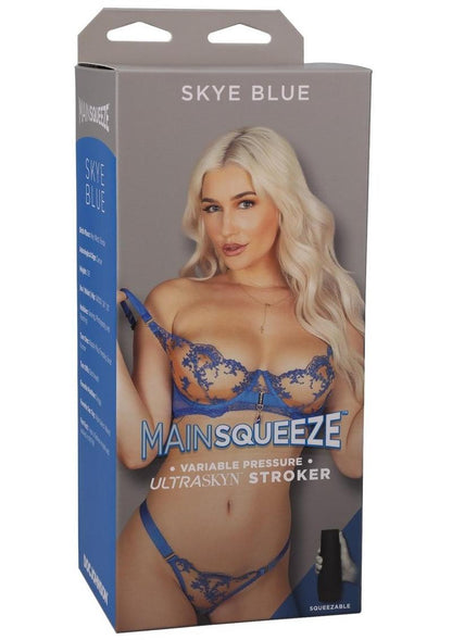 Main Squeeze Skye Blue Ultraskyn Masturbator - Pussy