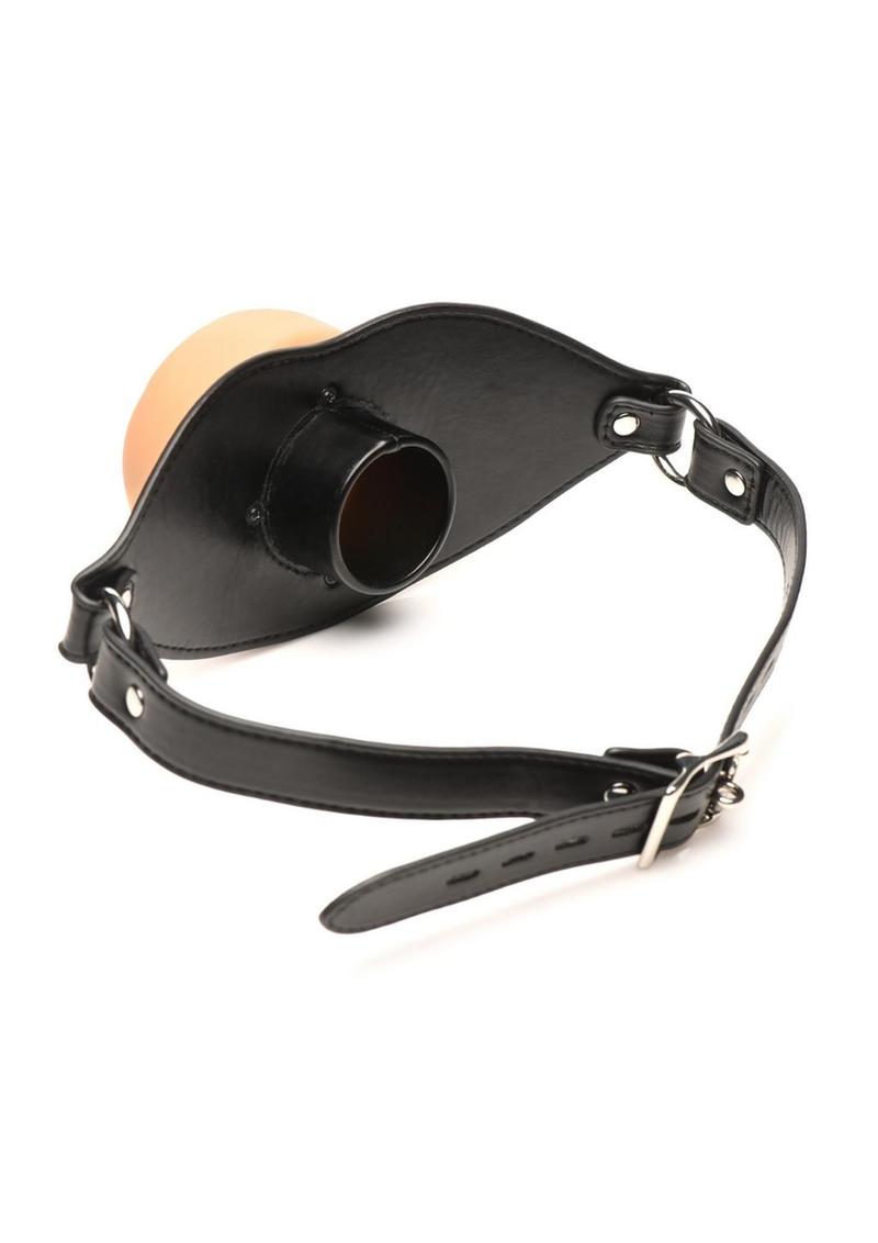 Master Series Ass Face Mouth Gag - Black/Vanilla