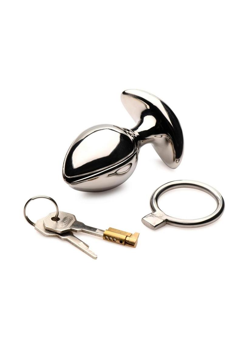 Master Series Ass Vault Locking Ass Expander - Stainless