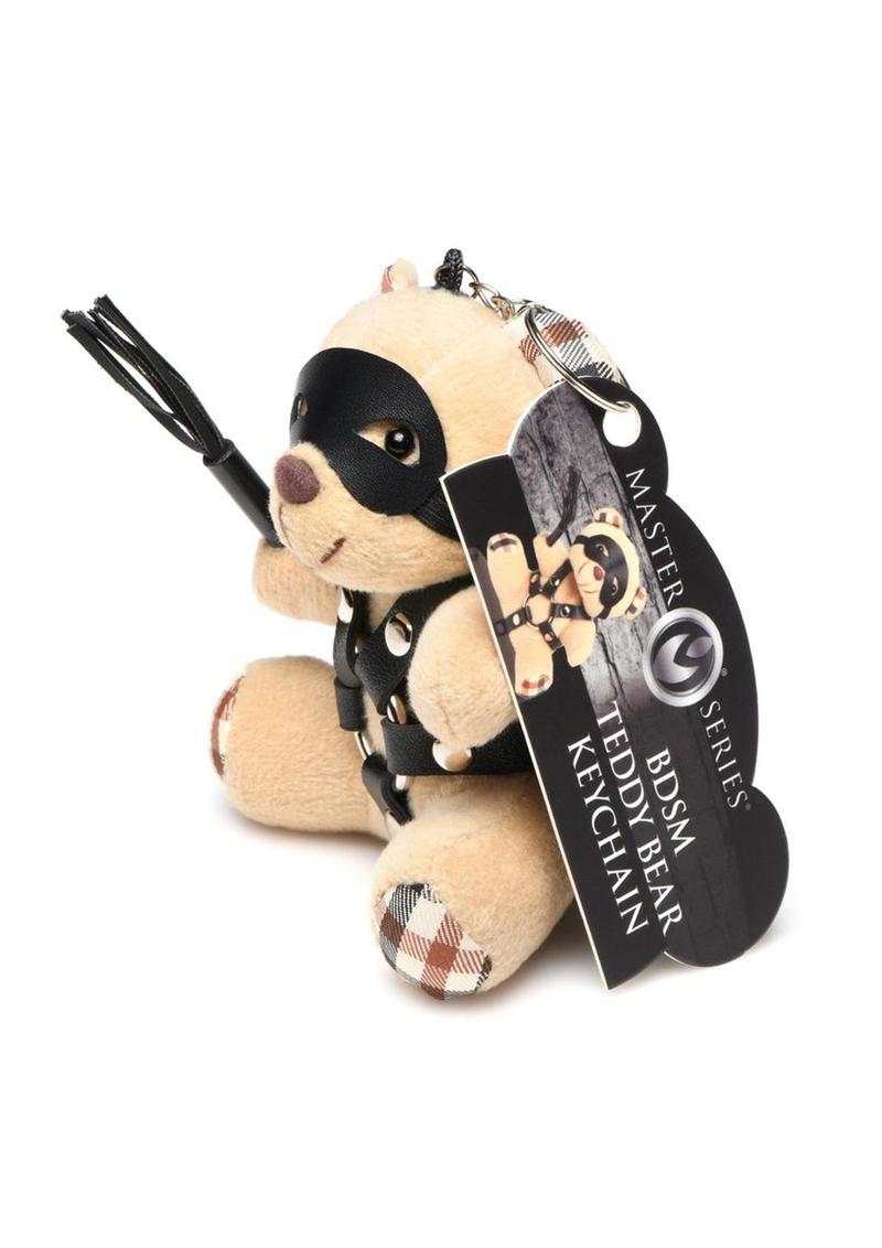 Master Series BDSM Teddy Bear Keychain - Tan