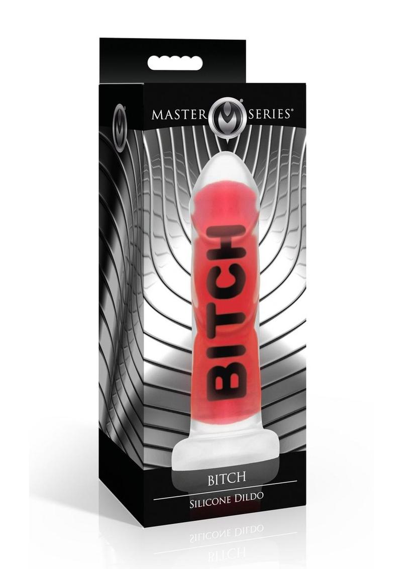 Master Series Bitch Silicone Dildo