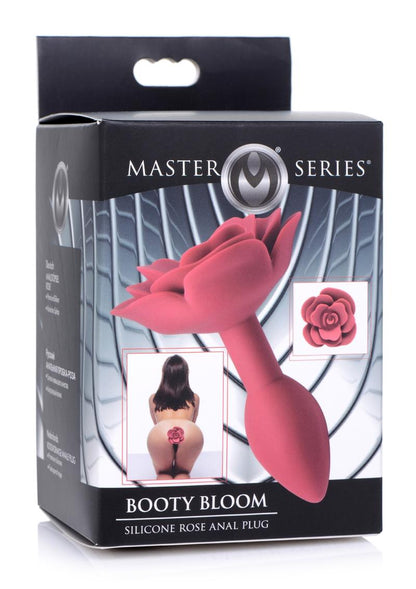 Master Series Booty Bloom Silicone Rose Anal Plug