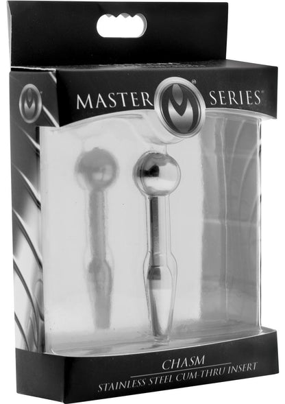 Master Series Chasm Stainless Steel Cum-Thru Insert