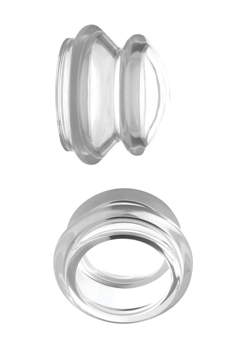 Master Series Clear Plungers Silicone Nipple Suckers