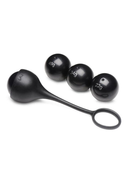 Master Series Cock Dangler Silicone Penis Strap with Weights