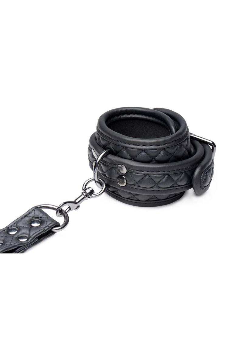 Master Series Concede Wrist and Ankle Restraint - Black - Set