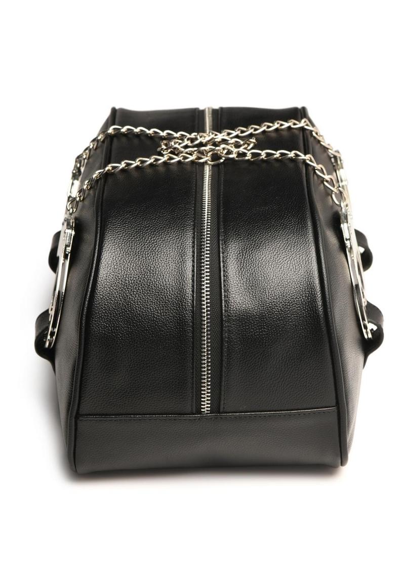 Master Series Cuffed and Loaded Travel Bag w Handcuff Handles