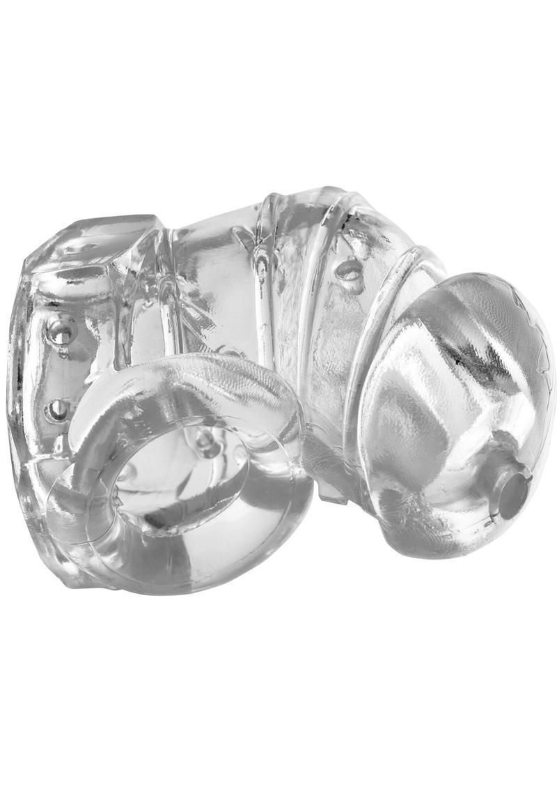 Master Series Detained 2.0 Restrictive Chastity Cage with Nubs