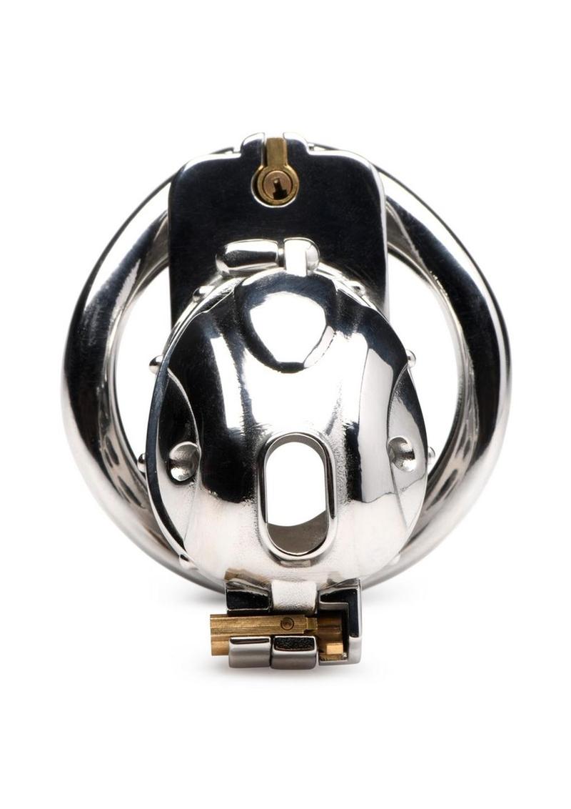 Master Series Entrapment Deluxe Locking Chastity Cage