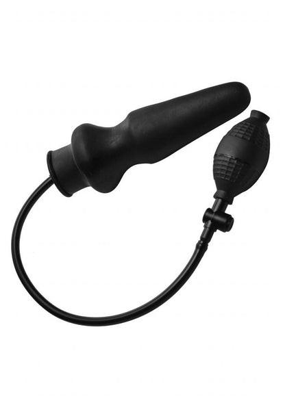 Master Series Expand XL Inflatable Anal Plug - Black - XLarge