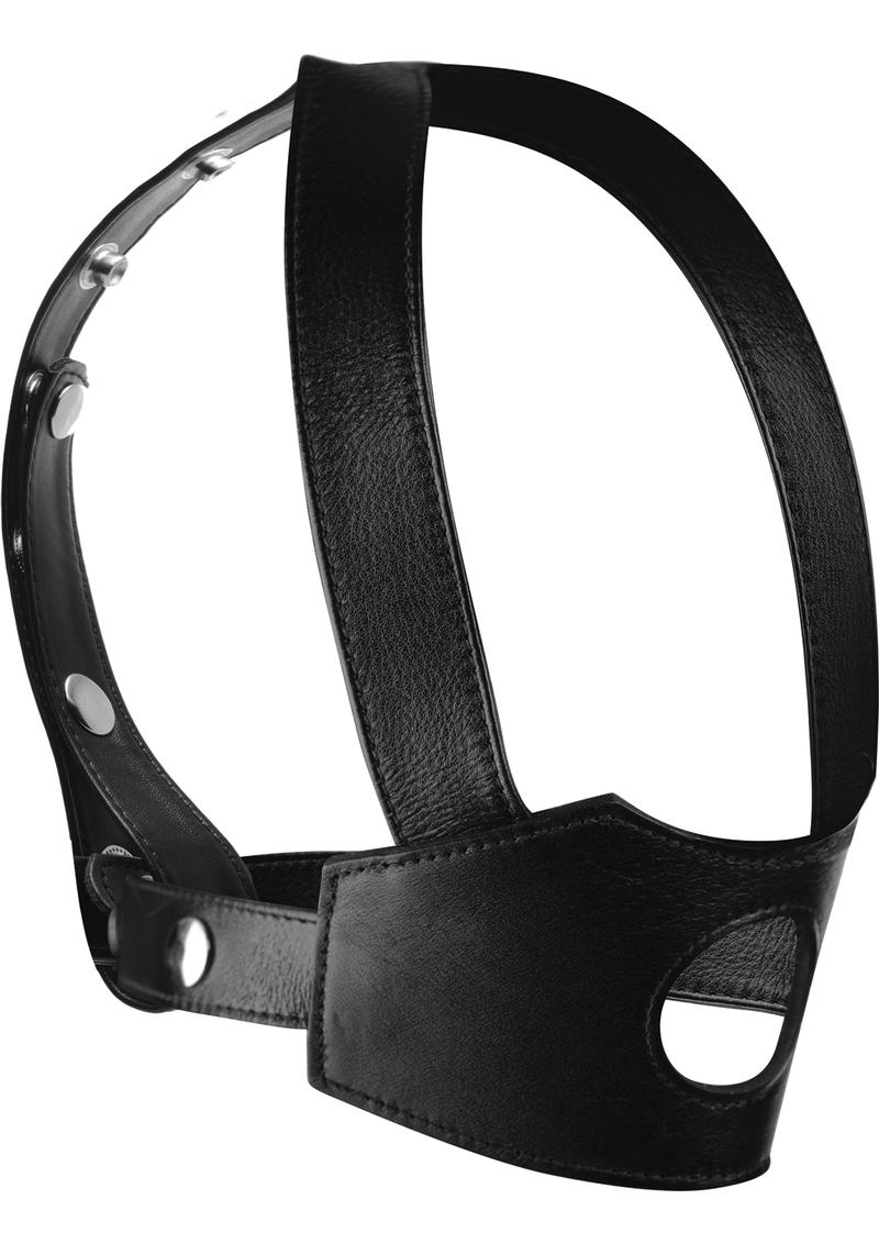 Master Series Face Fuk II Dildo Face Harness - Black