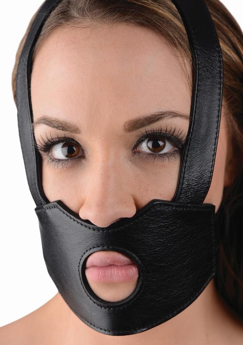 Master Series Face Fuk II Dildo Face Harness - Black