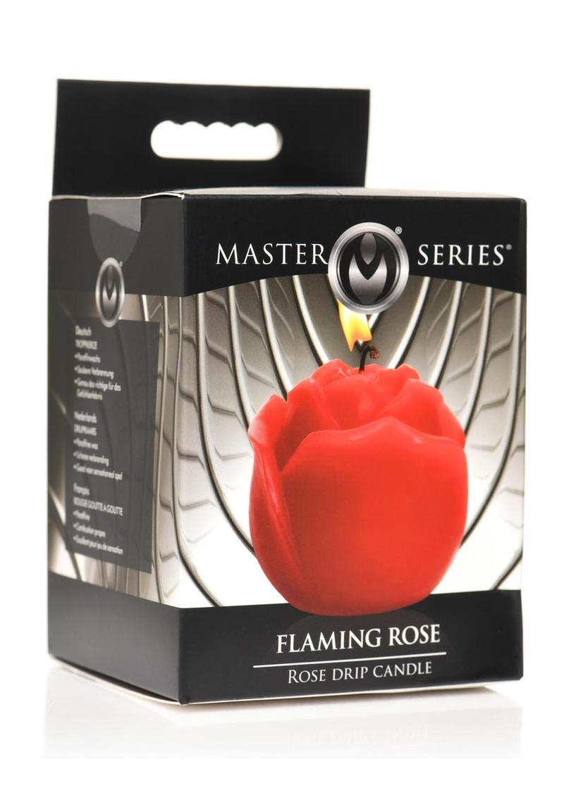 Master Series Flaming Rose Rose Drip Candle