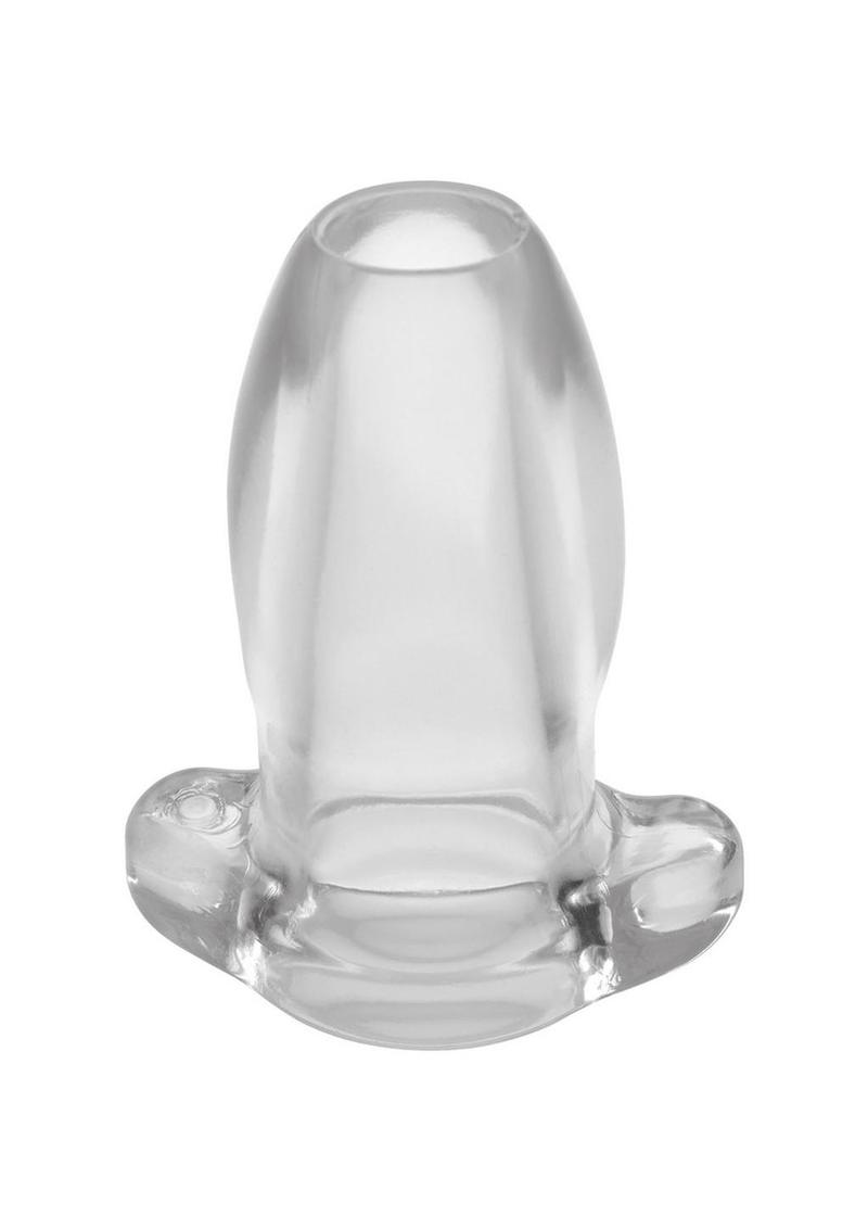 Master Series Gape Glory Clear Hollow Anal Plug - Clear - Large