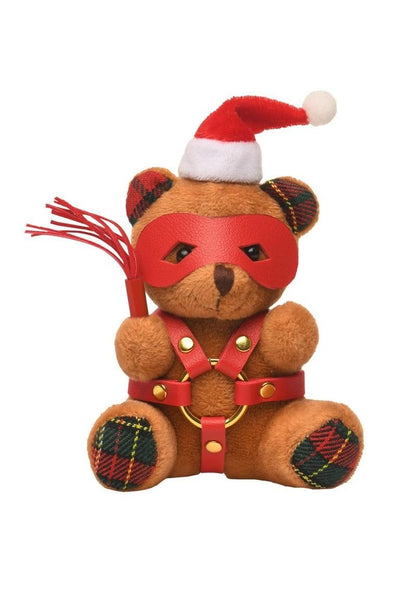 Master Series Holiday Bondage Bear Keychain