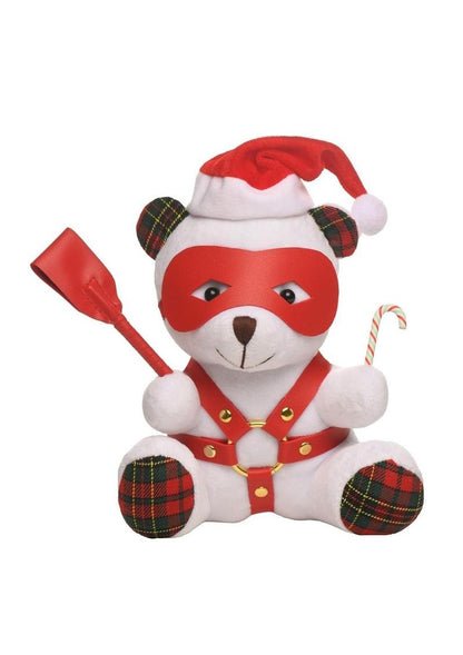 Master Series Holiday Bondage Bear - Green/Red/White