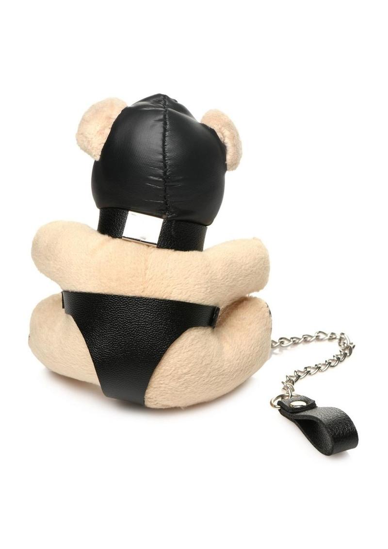 Master Series Hooded Teddy Bear Keychain - Tan