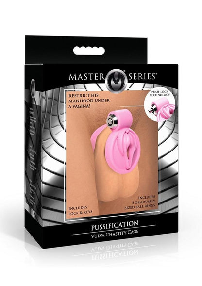 Master Series Pussification Vulva Chastity Cage