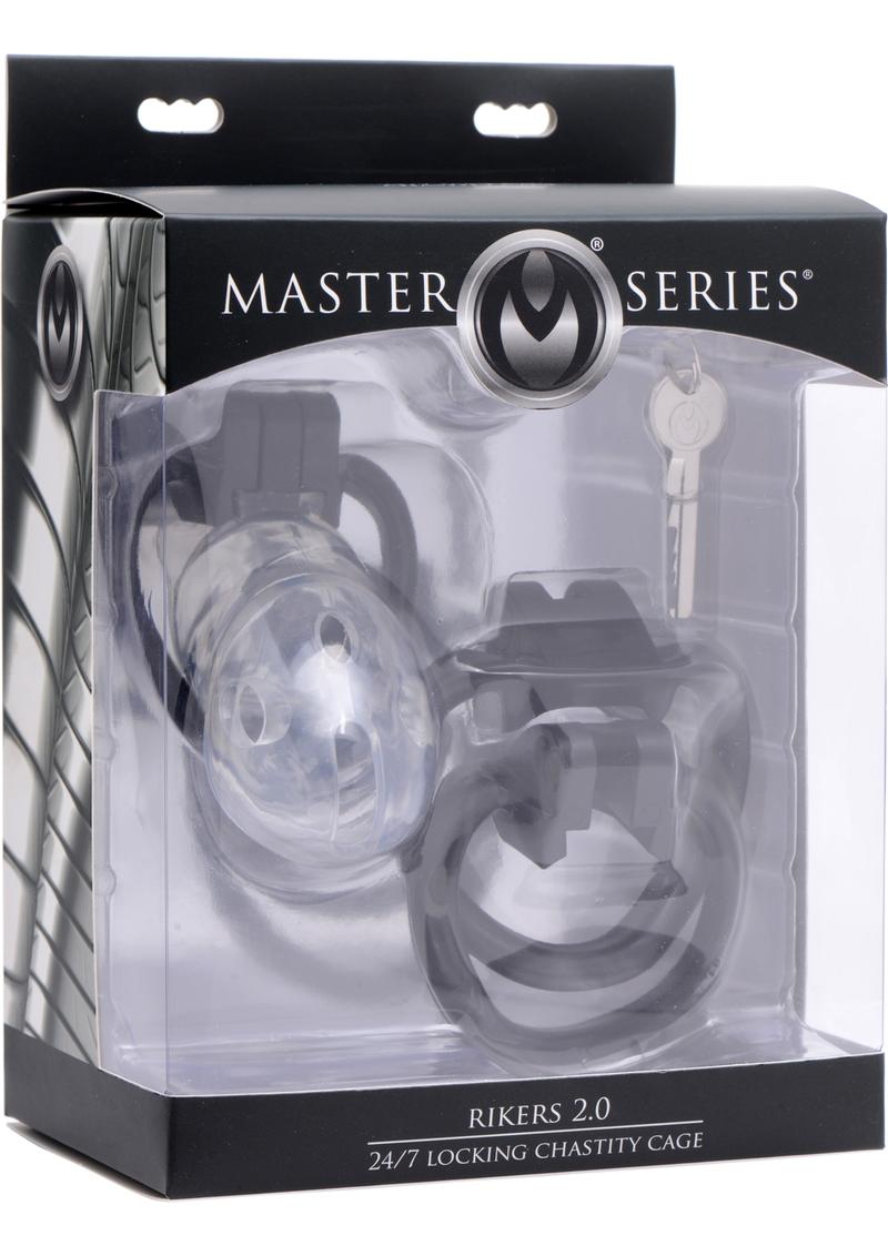 Master Series Rikers 2.0 Locking Chastity Cage