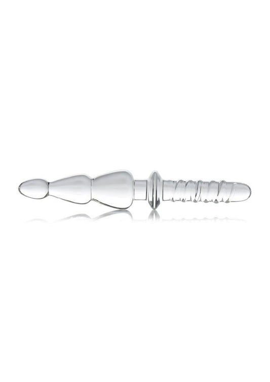 Master Series Saber Anal Links Glass Thruster - Clear