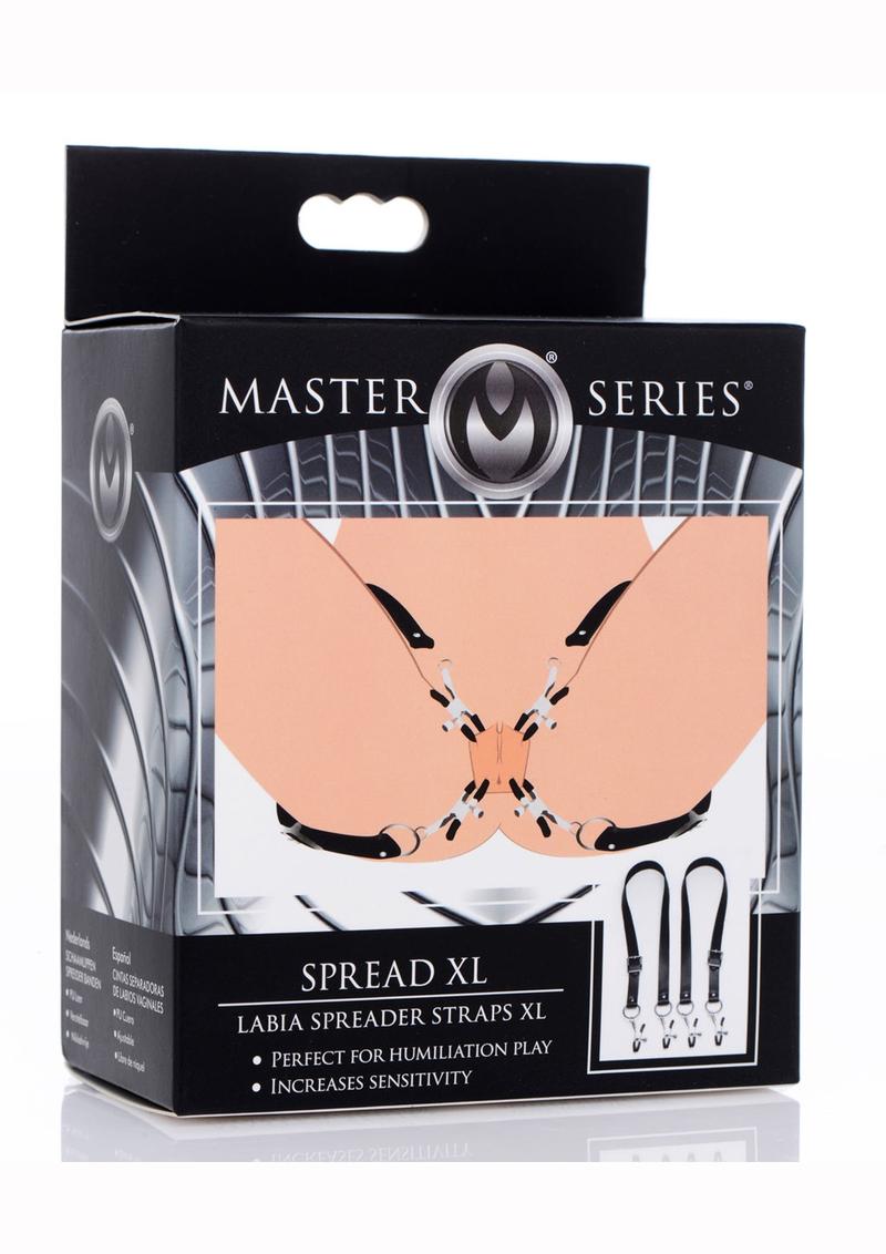 Master Series Spread Labia Spreader - Straps