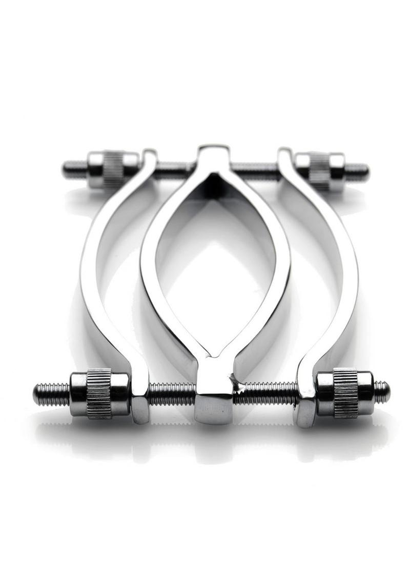 Master Series Stainless Steel Adjustable Pussy Clamp - Metal