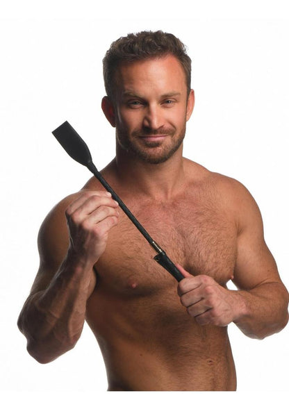 Master Series Stallion Riding Crop - Black - 18in