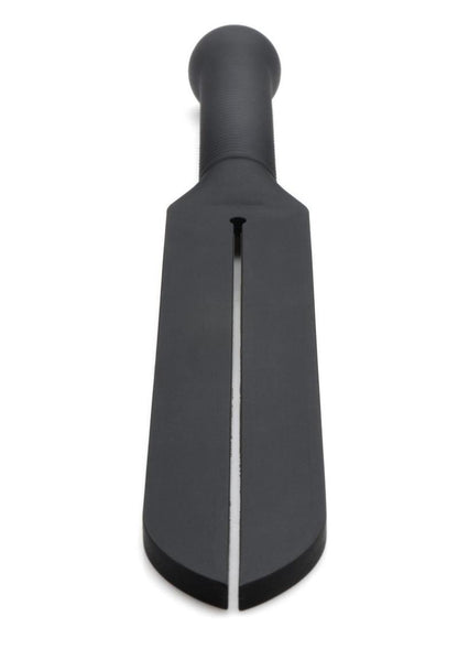 Master Series Stung Silicone Tawse Whip - Black