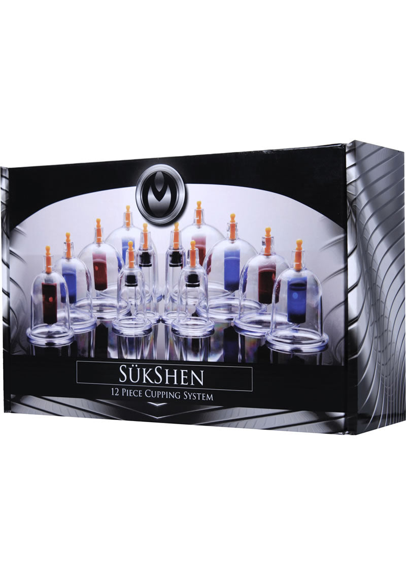 Master Series Sukshen 12 Piece Cupping System