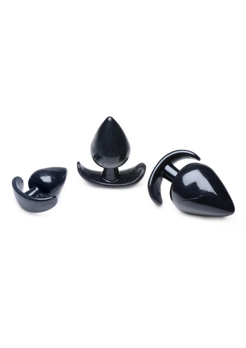 Master Series Triple Spades 3 Piece Anal Plug