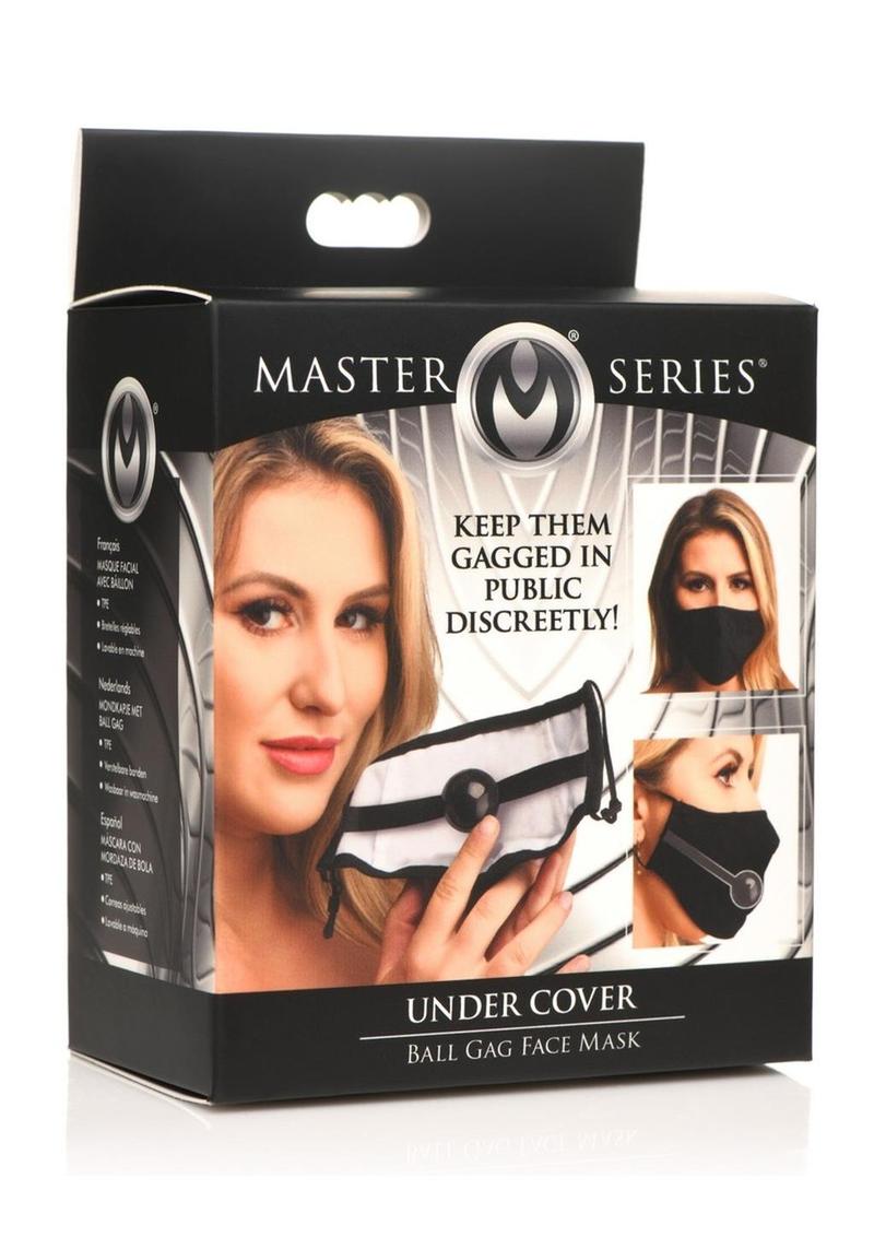 Master Series Under Cover Ball Gag Face Mask