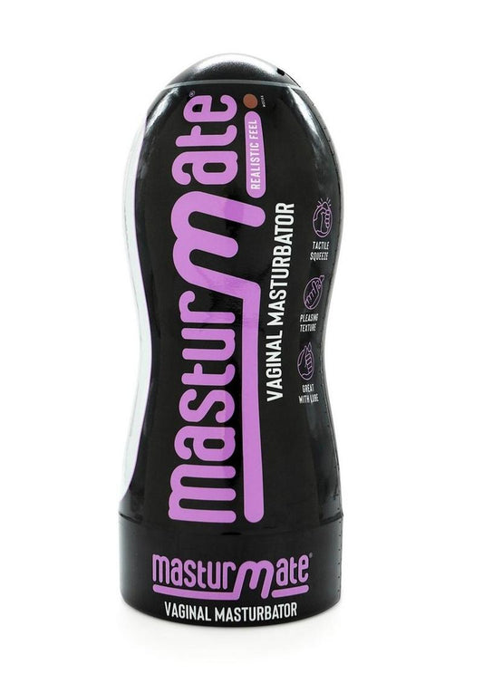 Masturmate Silicone Vagina Masturbator - Caramel