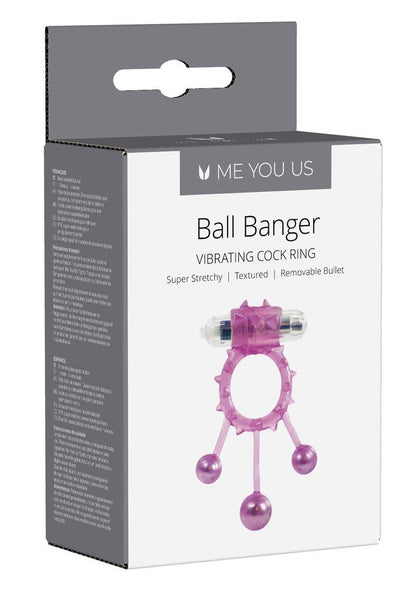 ME YOU US Ball Banger Vibrating Cock Ring