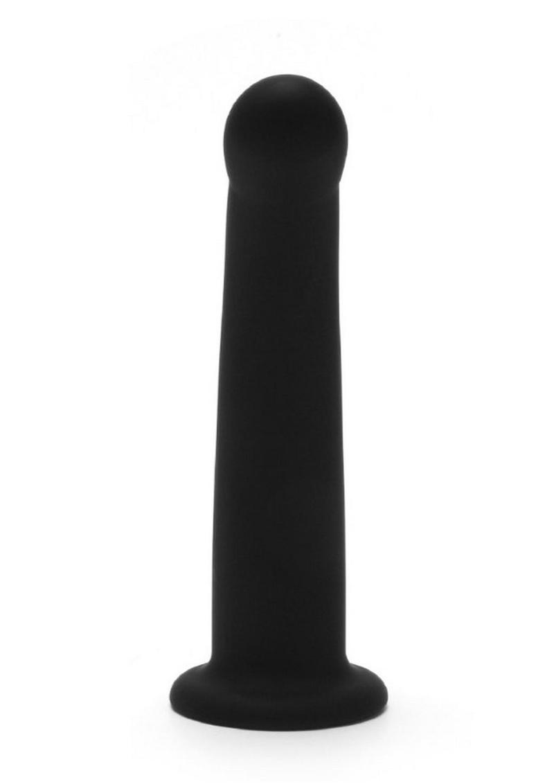 ME YOU US Black Curved Silicone Dildo